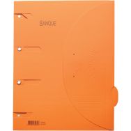 Lot de 6 Chemise perforée Smartfolder - Banque - A4