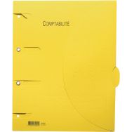 Lot de 6 Chemise perforée Smartfolder - Comptabilité - A4