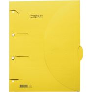 Lot de 6 Chemise perforée Smartfolder - Contrats - A4