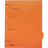 Lot de 6 Chemise perforée Smartfolder - Dépenses - A4