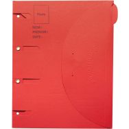 Lot de 6 Chemise perforée Smartfolder - Dossier photo - A4