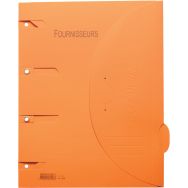 Lot de 6 Chemise perforée Smartfolder - Fournisseur - A4