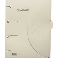 Lot de 6 Chemise perforée Smartfolder - Transports - A4