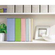 Lot de 6 Classeur d''archives ZEROMAMAX, A4 large, gris