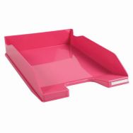 Lot de 6 Corbeille à courrier COMBO MIDI Violet trans.-Frambo. glossy