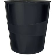 Lot de 6 Corbeille papier- noir - Re:Cycle - Leitz