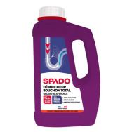 Lot de 6 Déboucheur gel spécial bouchon total 1L - Spado