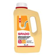 Lot de 6 Déboucheur liquide spécial écoulement lent 1L - Spado