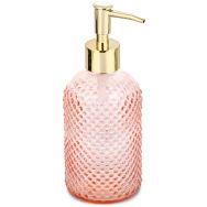 Lot de 6 Distributeur de savon en verre Charme