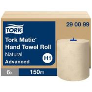 Lot de 6 Essuie-Mains Rouleau Doux Naturel - Tork