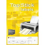 Lot de 6 Etiquettes pour dos de classeur large