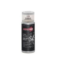 Lot de 6 Peinture effet acier anthracite - 400 ml