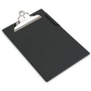 Lot De 6 Porte-bloc A4 Avec Crochet - Noir - Plastique Rigide Pour Bureau, Cuisine, Atelier Ou Salle De Classe