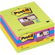 Lot de 6 Post-it super sticky - Oasis