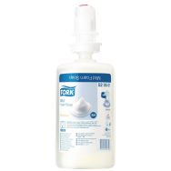 Lot de 6 Recharges de savon mousse doux - Tork S4 - 1 L