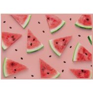 Lot de 6 Sets De Table Pastèque