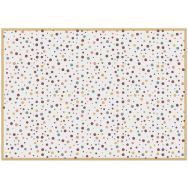 Lot de 6 Sets De Table Points Couleur Terre