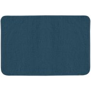 Lot de 6 Tapis sortie de bain Bleu Majolica - Mircofibre - 45x75 cm