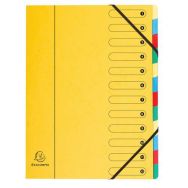 Lot de 6 Trieur harmonika fenêtres nature future 12 compartiments