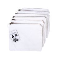 Trousse maquillage à personnaliser 18x14 cm - 6 pcs - blanc