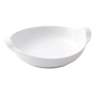 Lot de 6 assiettes creuses 21,2 x 17,6 cm - toboggan blanc