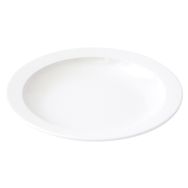 Lot de 6 assiettes creuses Ø 20,5 cm mélamine - blanc