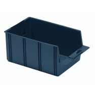 Lot de 6 bacs 23itres 9-2800 pour rayonnage 400 mm
