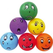 Lot de 6 balles émotions.