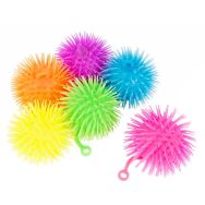 Lot de 6 balles funny faces 12 cm