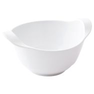 Lot de 6 bols à oreilles 35 cl toboggan mélamine - blanc