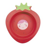 Lot de 6 bols en mélamine - forme fraise