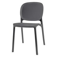 Lot de 6 chaises HUG Go Green technopolymère recyclé Scab S-CAB
