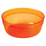 Lot de 6 coupelles rondes copolyester transparent Plastorex