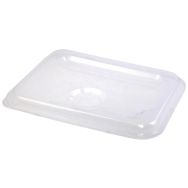 Lot de 6 couvercles polypropylène pour plateau inox 5 compartiments