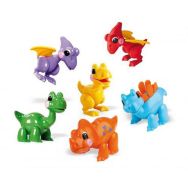Lot de 6 dinosaures Tolo