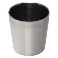 Lot de 6 gobelets empilables inox 18 cl