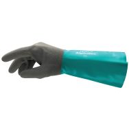 Lot de 6 paires Gant Alphatec 58-535 W -Taille 8 - Vert/gris