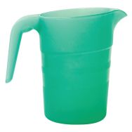 Lot de 6 pichets polypropylène 1,5l empilables sans couvercle - vert