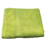 Lot de 6 serviettes de toilette 50 x 100 cm AXEL, Anis