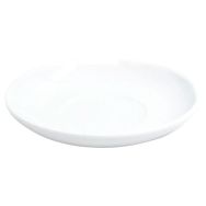 Lot de 6 sous tasses - mélamine blanche