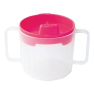 Lot de 6 tasses à anse et bec 20 cl polypropylène Plastorex