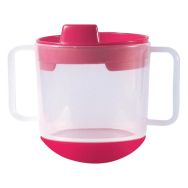 Lot de 6 tasses à bec 20 cl polypropylène inversable Plastorex