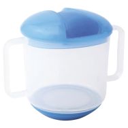Lot de 6 tasses bec repliable 20 cl polypropylène inversable Plastorex