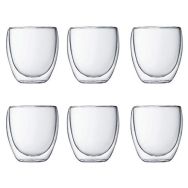 Lot de 6 verres double paroi 25 cl - Pavina - BODUM