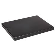 Lot de 75 boîtes d'expédition en carton 350 x 250 x 28 Noir
