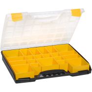 Lot de 7 Mallette compartimentée EuroPlus Flex noire 42-21 à 21 godets
