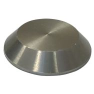 Lot de 80 Plots podotactiles plats à coller Inox
