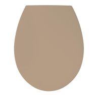 Lot de 8 Abattant WC plastique PP - Beige
