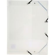 Lot de 8 Boite de classement Exabox Dos 60mm Polypropylène A4 Cristal