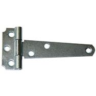 Lot de 8 Penture anglaise zingué blanc à masse légère 80mm